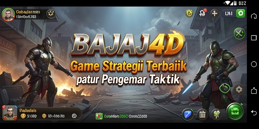 Tampilan menegangkan dari pertempuran strategi BAJAJ4D.