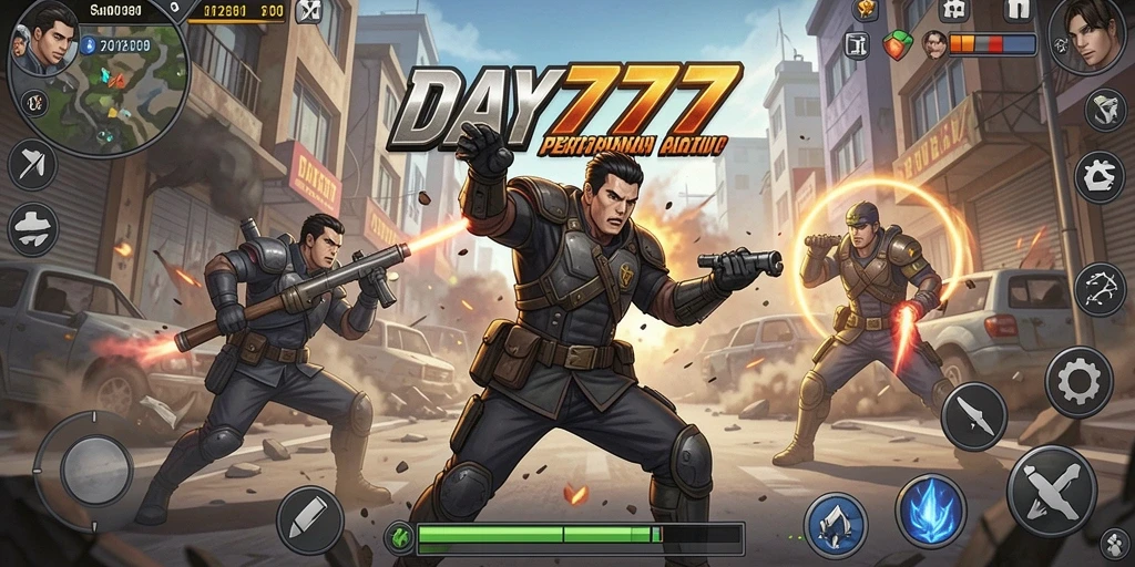 Gameplay seru dengan pertarungan intens di DAY777.