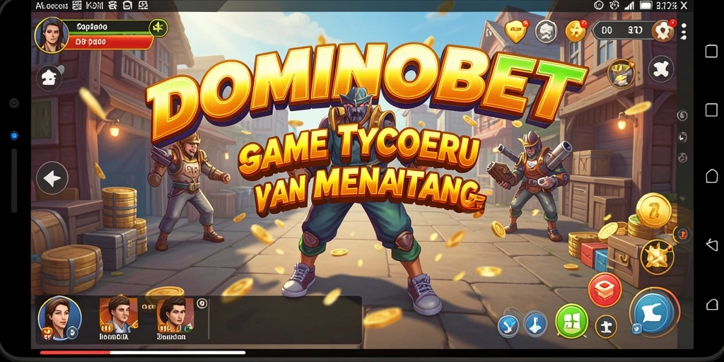 Gameplay menarik dalam DOMINOBET yang menunjukkan elemen Tycoon.