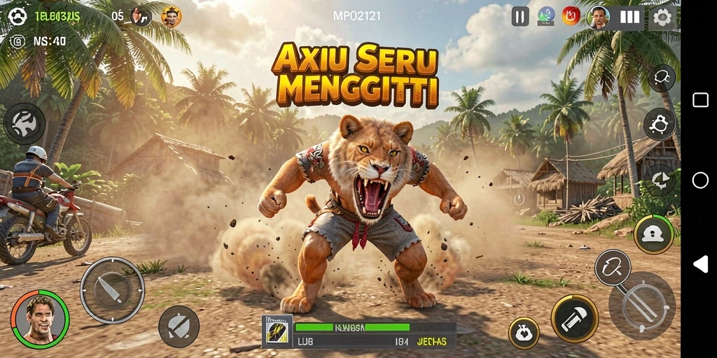 Tampilan gameplay seru di MPO2121 dengan aksi penuh ketegangan.