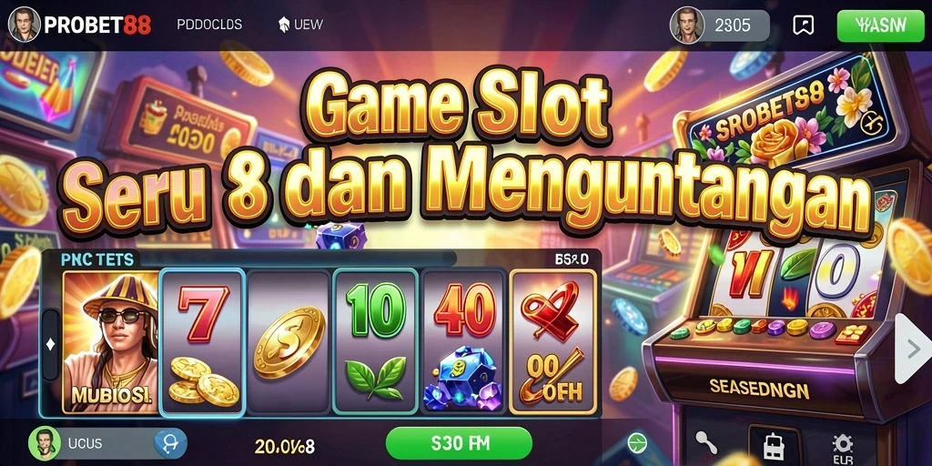 Screenshot gameplay PROBET88 menampilkan suasana slot yang kaya dan penuh aksi.