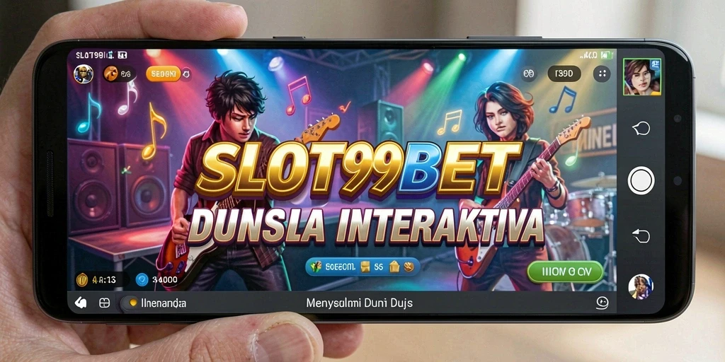 Tampilan menarik dari SLOT99BET dengan gameplay musik yang menyenangkan.
